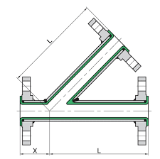 45° Lateral Tee