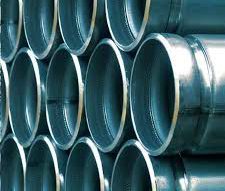 Galvanized grooved pipe