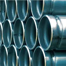 Galvanized grooved pipe