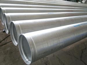 Grooved galvanized pipe